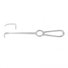 Kocher-Langenbeck Retractor Stainless Steel, 21.5 cm - 8 1/2" Blade Size 35 x 8 mm